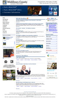 RE/Advantage Board Web Design - Middlesex County BOR