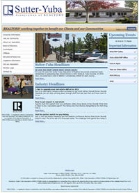 RE/Advantage Board Web Design - Sutter Yubba AOR
